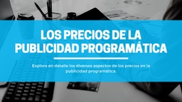 Descubre todo sobre los Precios de la Publicidad Programática